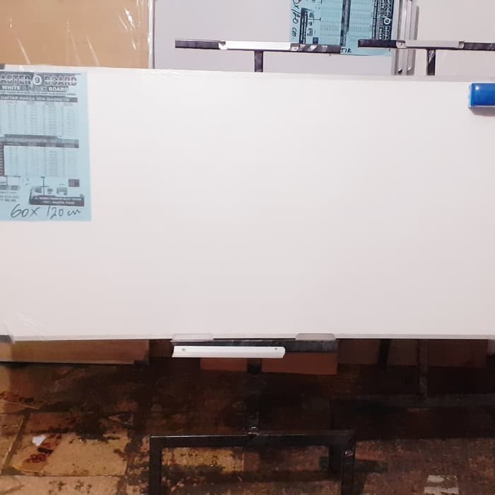 

Papan Tulis Gantung 60 × 120 Cm , Free Penghapus