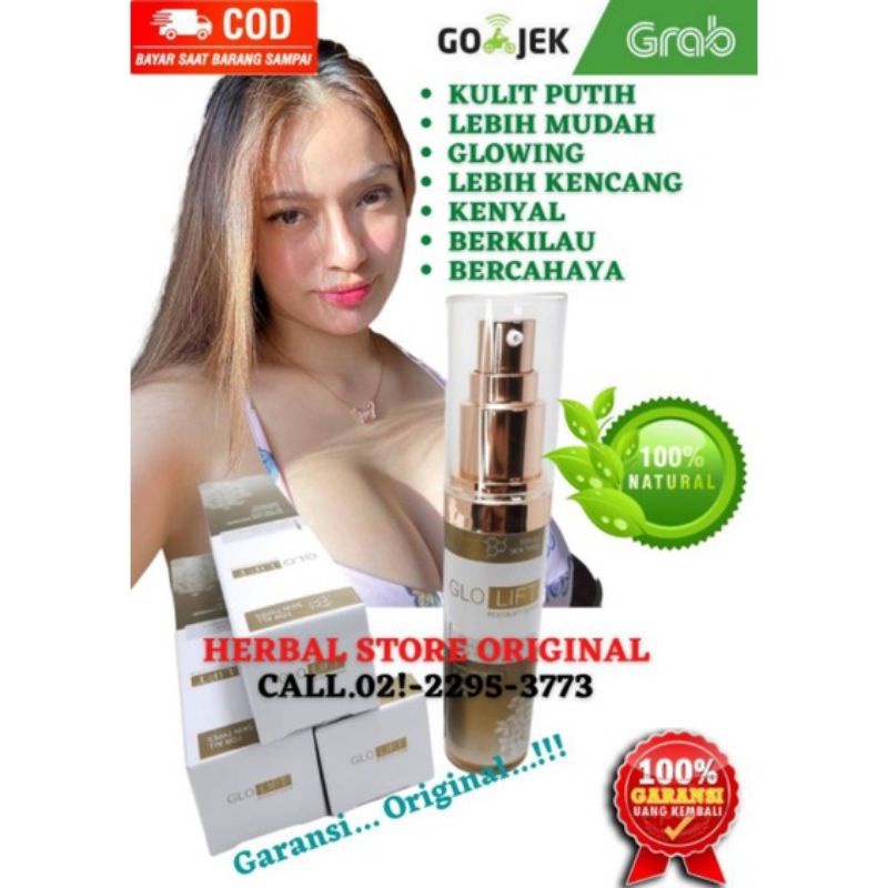 GLOLIFT SERUM ASLI ORIGINAL ANTI AGING WAJAH PUTIH CERAH DAN GLOWING