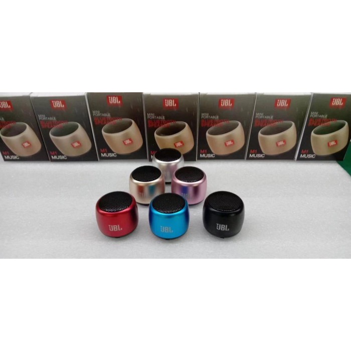 SPEAKER MINI PORTABLE M1 JBL / SPEAKER BLUETOOTH MINI PORTABLE LUCU(A6W6) Speaker Macaron Inpods Lit