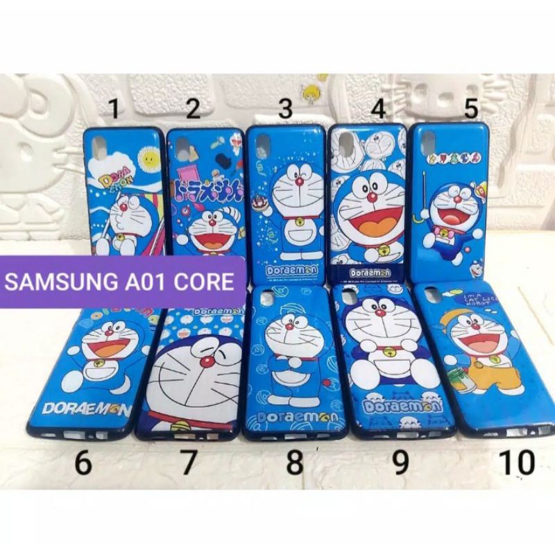 Softcase Samsung A01 Core/A01 Casing Case Silikon Fuze Full Cute