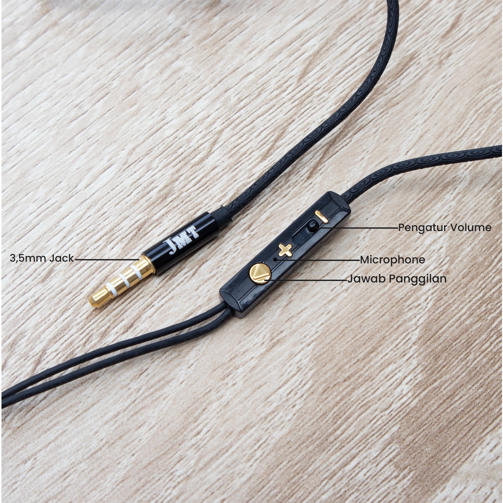 Headset Macaron JMT Universal Superbass 3.5mm