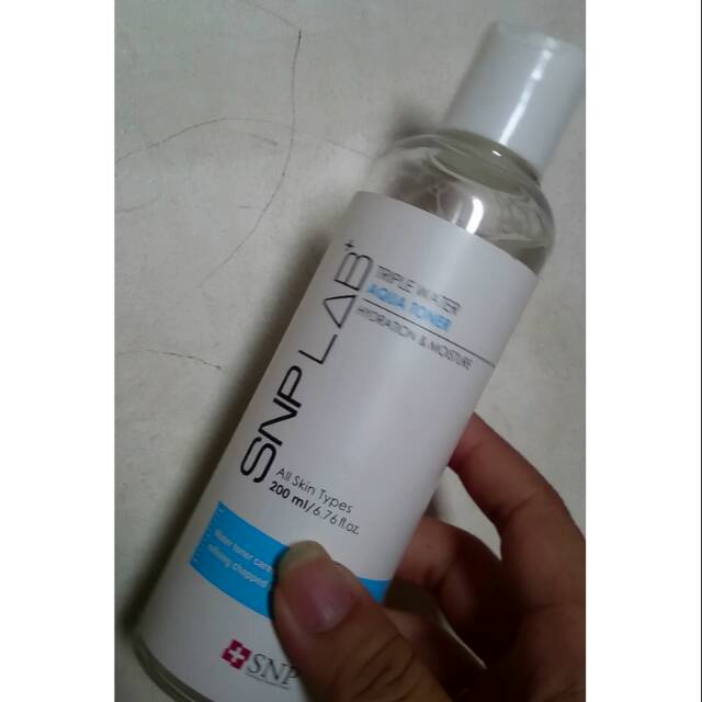 Preloved SNP Lab triple water aqua toner