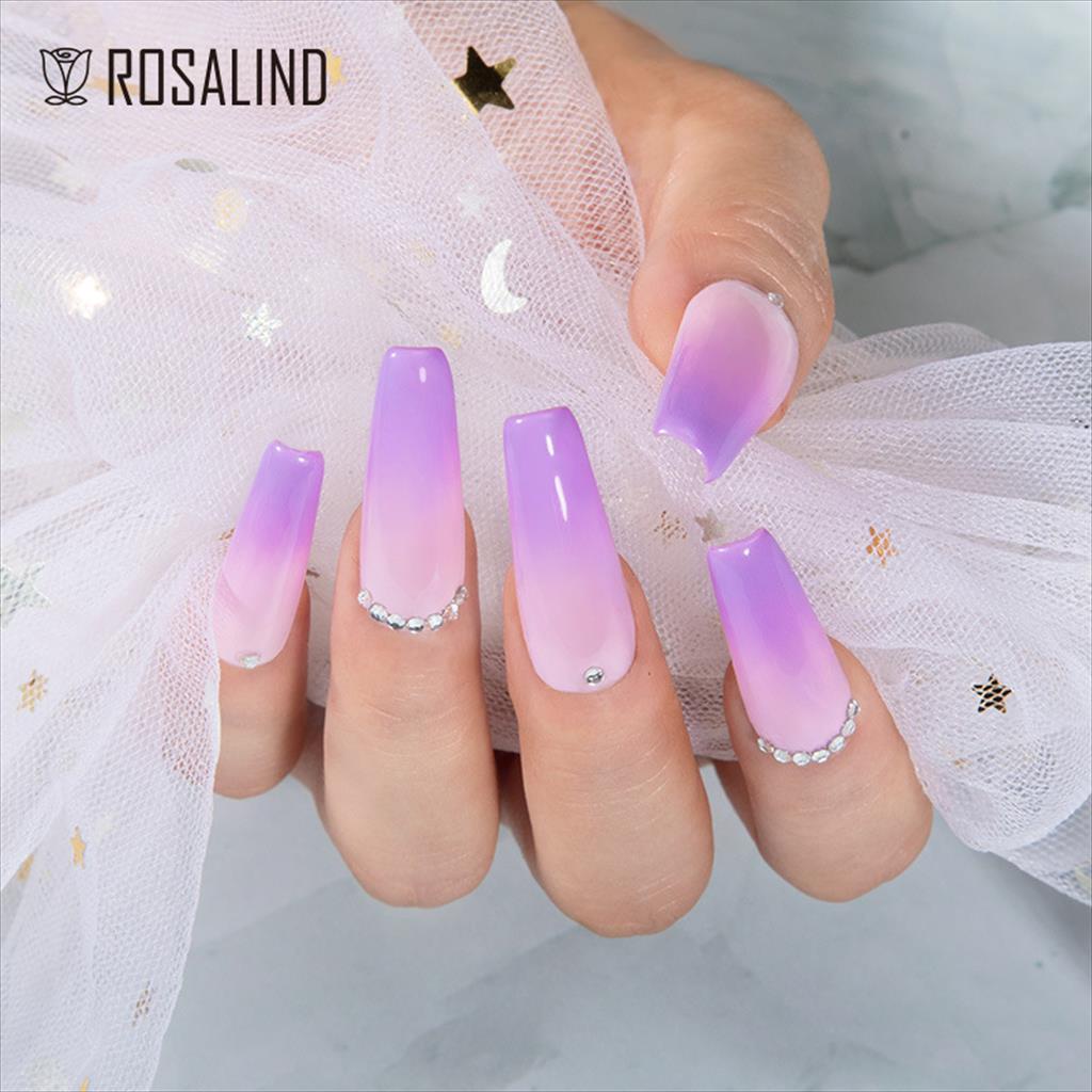 PART4 ROSALIND PEEL OFF GEL POLISH MACAROON UV LED NAIL ART