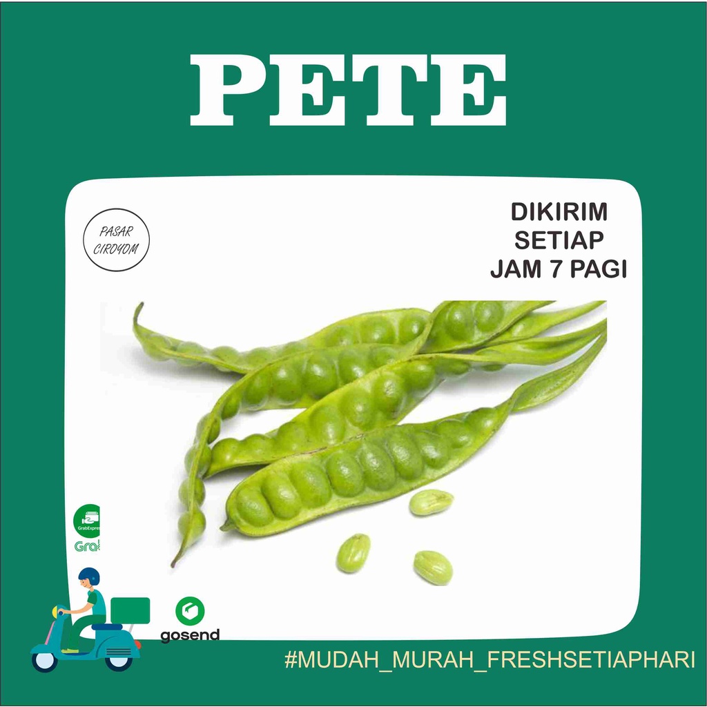 

PETE PETEUY FRESH MURAH BANDUNG 1 PAPAN SAYUR ONLINE