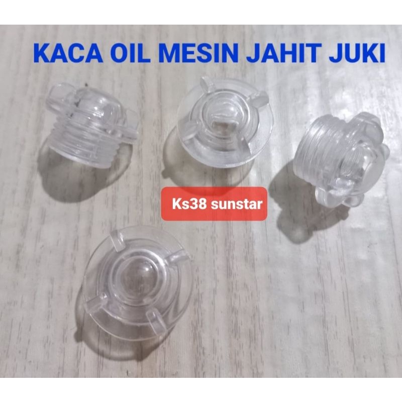 kaca minyak mesin jahit juki