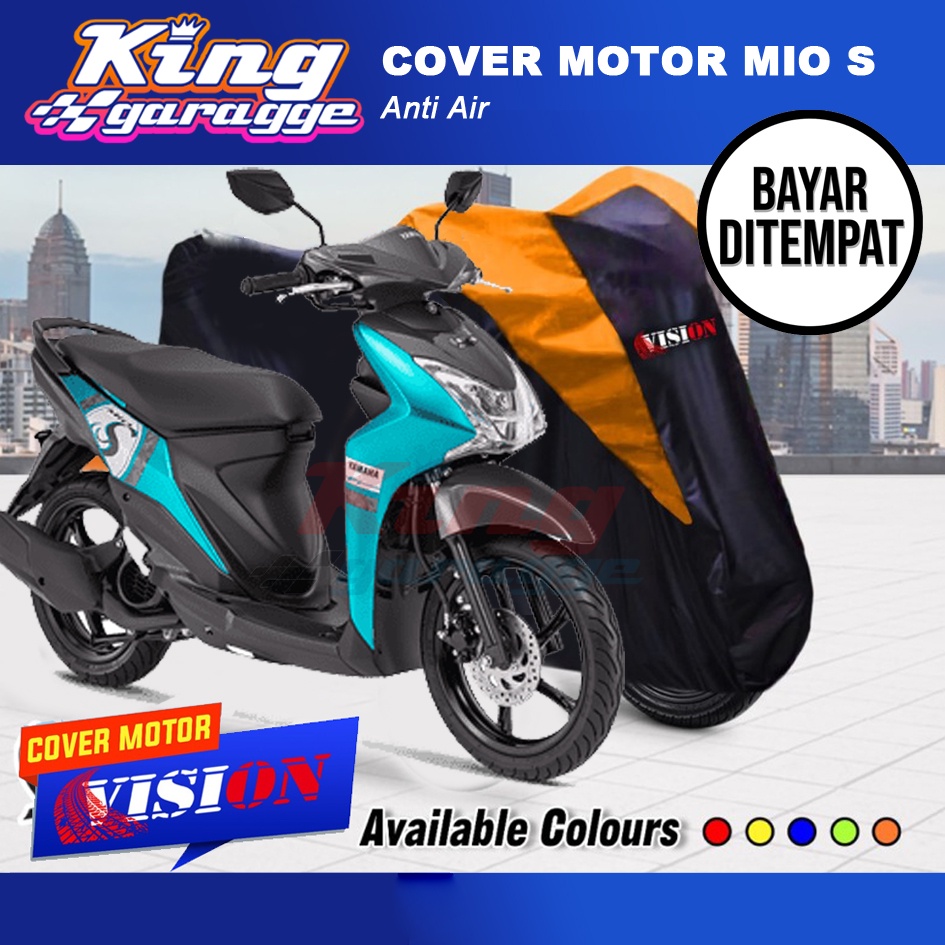 Cover Motor Mio S/ Selimut Yamaha Mio M3 /Jas Motor Mio Soul GT  Berkualitas /Sarung Motor Mio S / M
