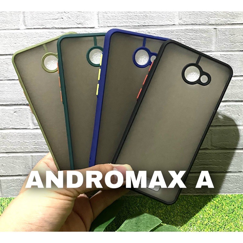 ANDROMAX A MY CHOICE Case SQUARE Fuze Dove Bumper Candy Lens CAMERA Protector Hard