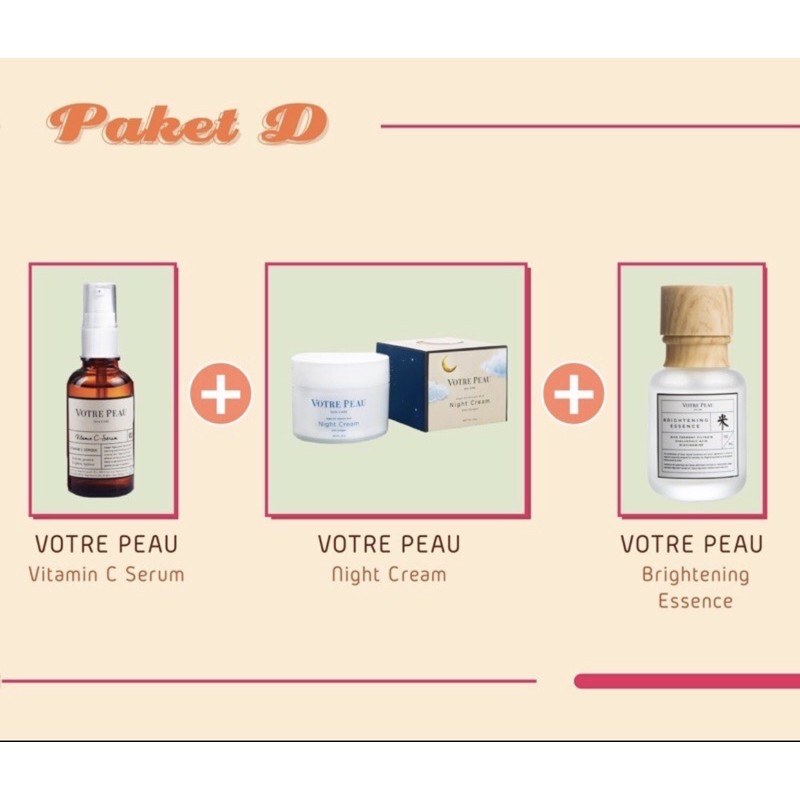 Votre Peau Paket D
