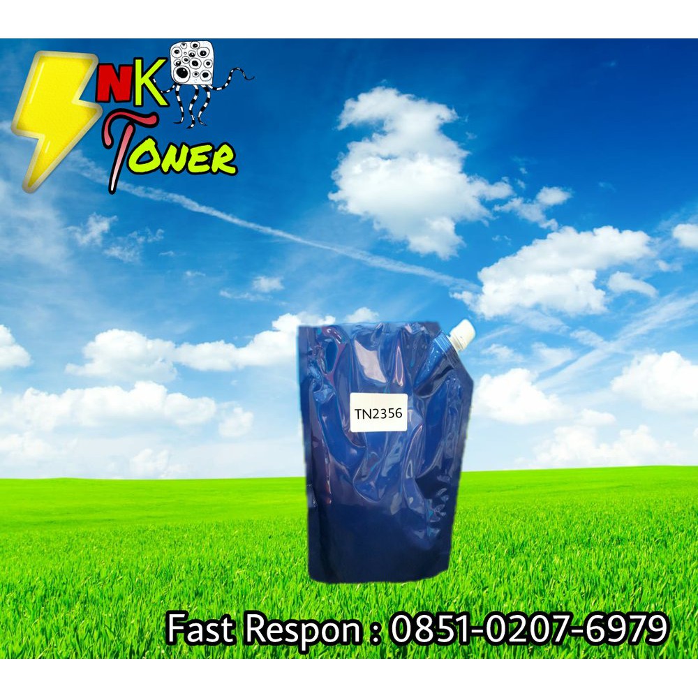 Serbuk Toner Brother TN2356 TN-2356 HL-2130 2140 DCP-L2540DW MFC-L2700D MFC-L2700DW MFC-L2740DW 500g