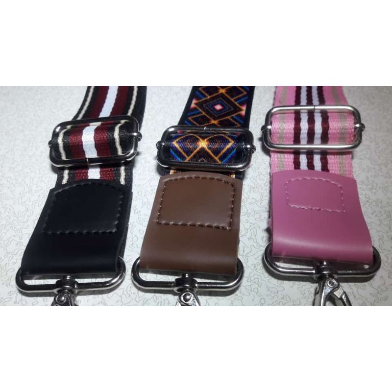 handle slingbag webing motif