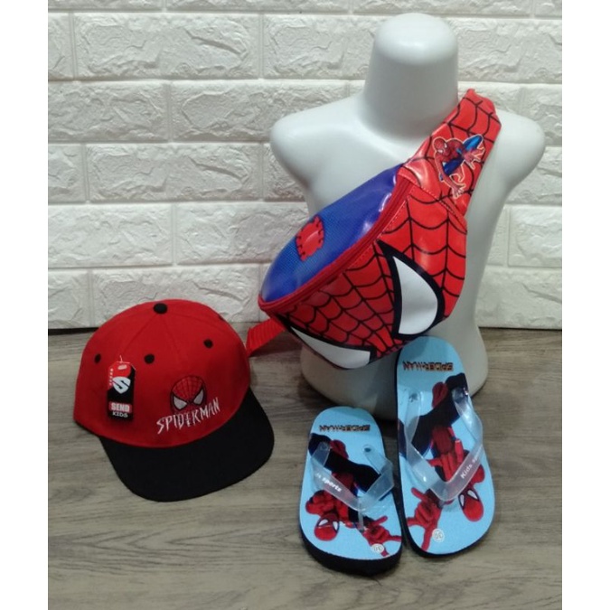 PROMO PAKET HEMAT 3IN1 SPIDERMAN