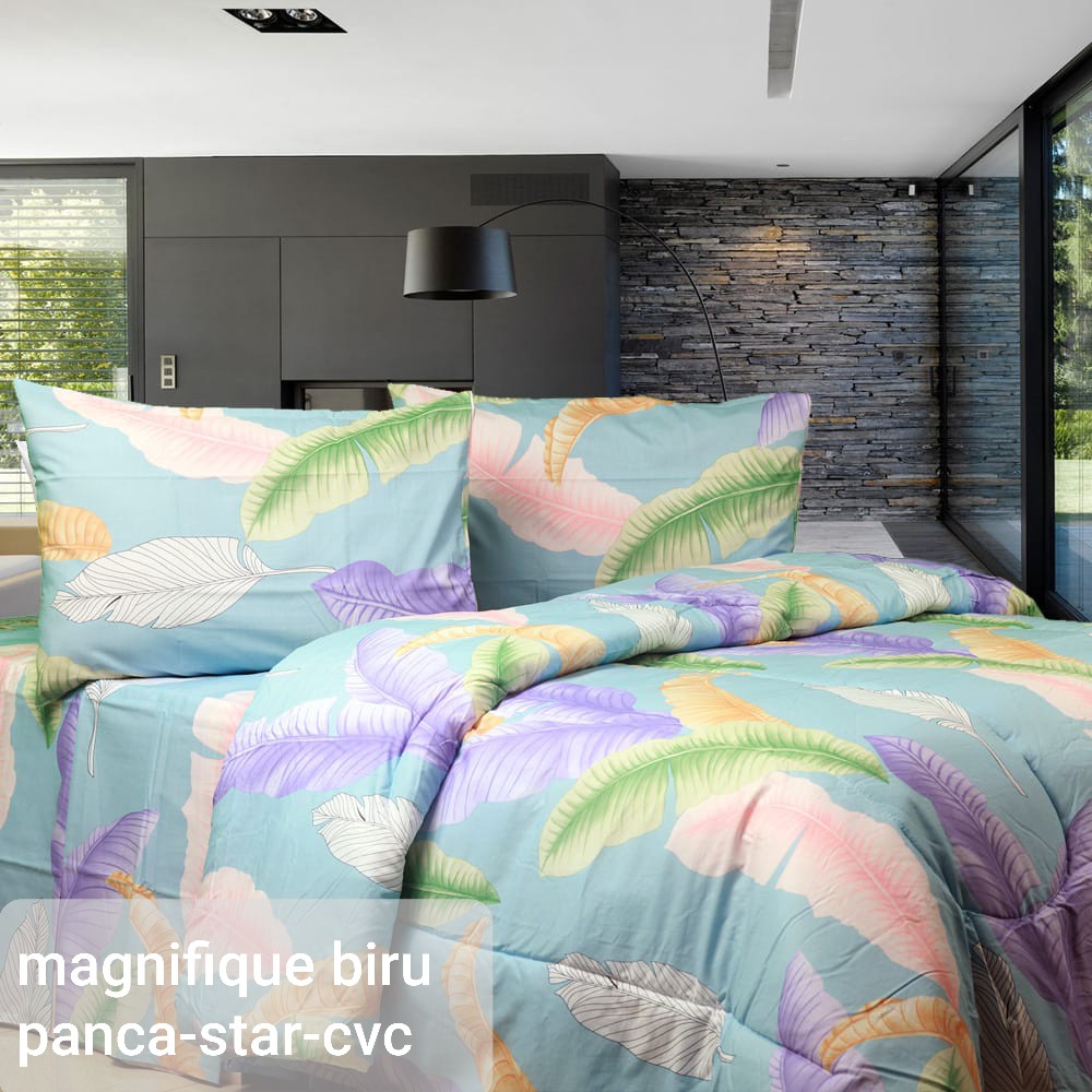 sprei katun halus CVC STAR (BUKAN MICROTEX) NEW MOTIF