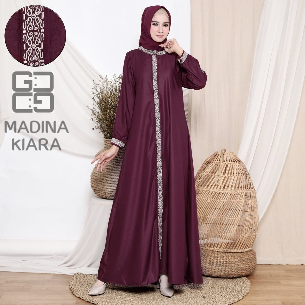 A Line Dress Gamis Madina Kirana