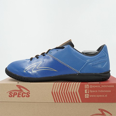 Sepatu Futsal Specs Venom IN Dark Blue Gold 401472 Original BNIB