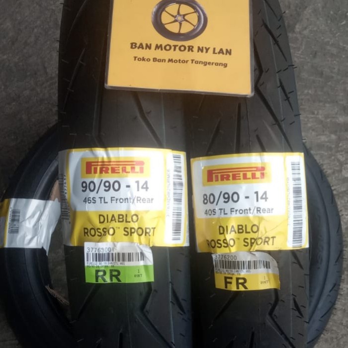 Jual Set Ban Motor Pirelli Diablo Rosso Sport Ring