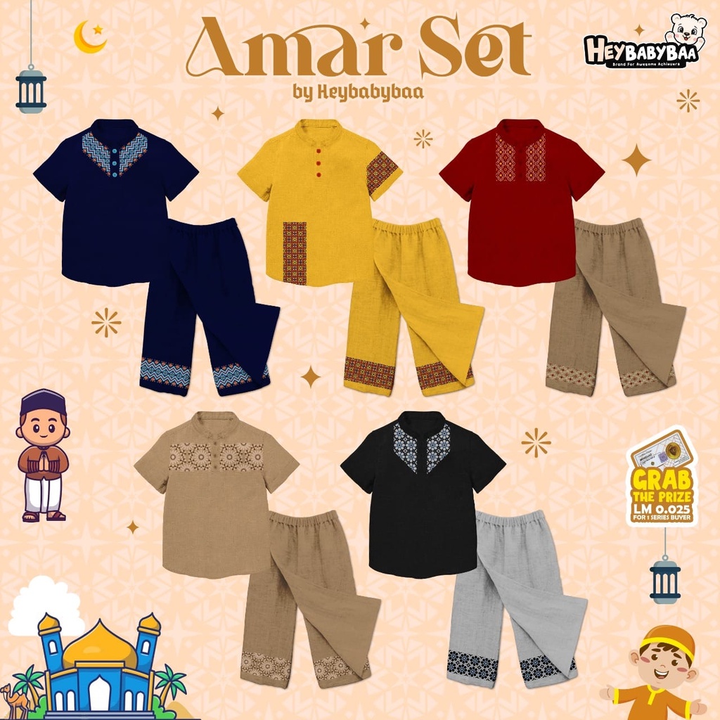 Ready Amar Set by Heybabybaa