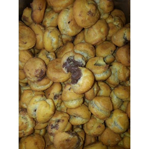 

Reseller jajan kiloan soes coklat murah