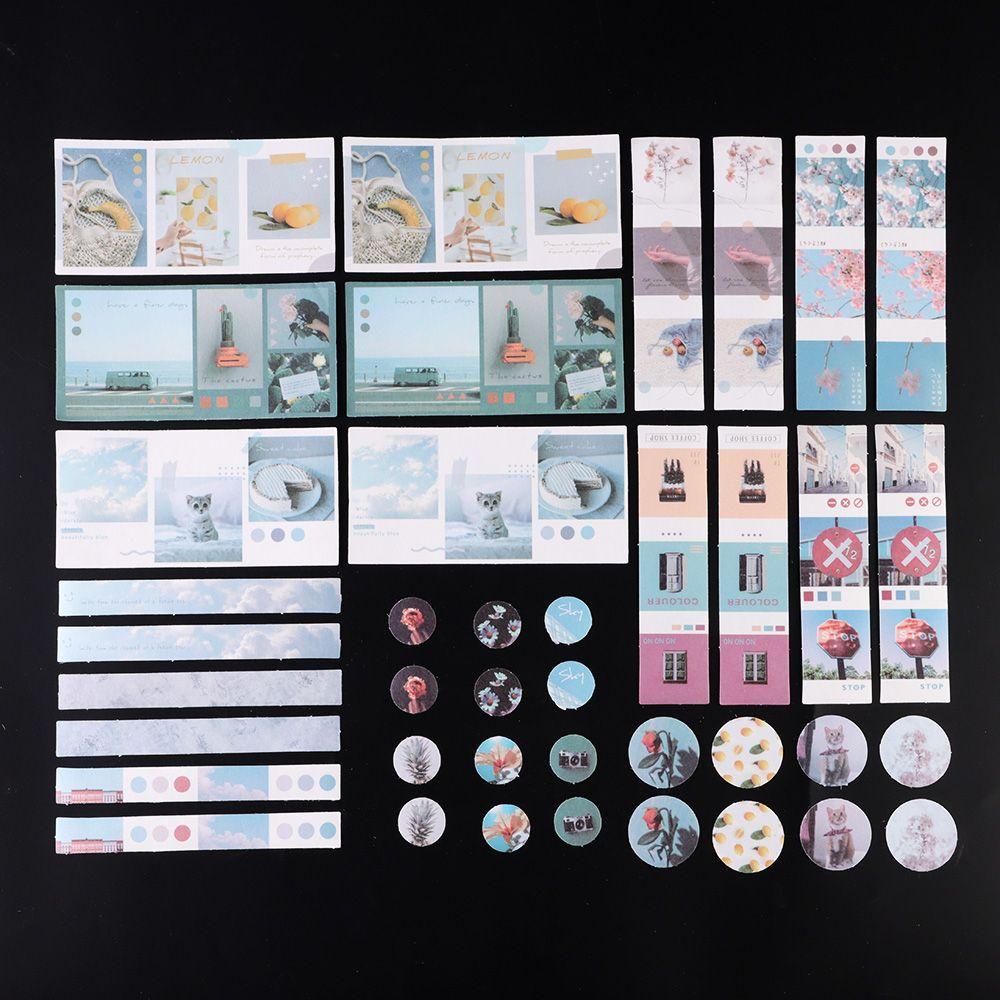 Stiker Akun Tangan Populer Cute Scrapbooking Diary DIY