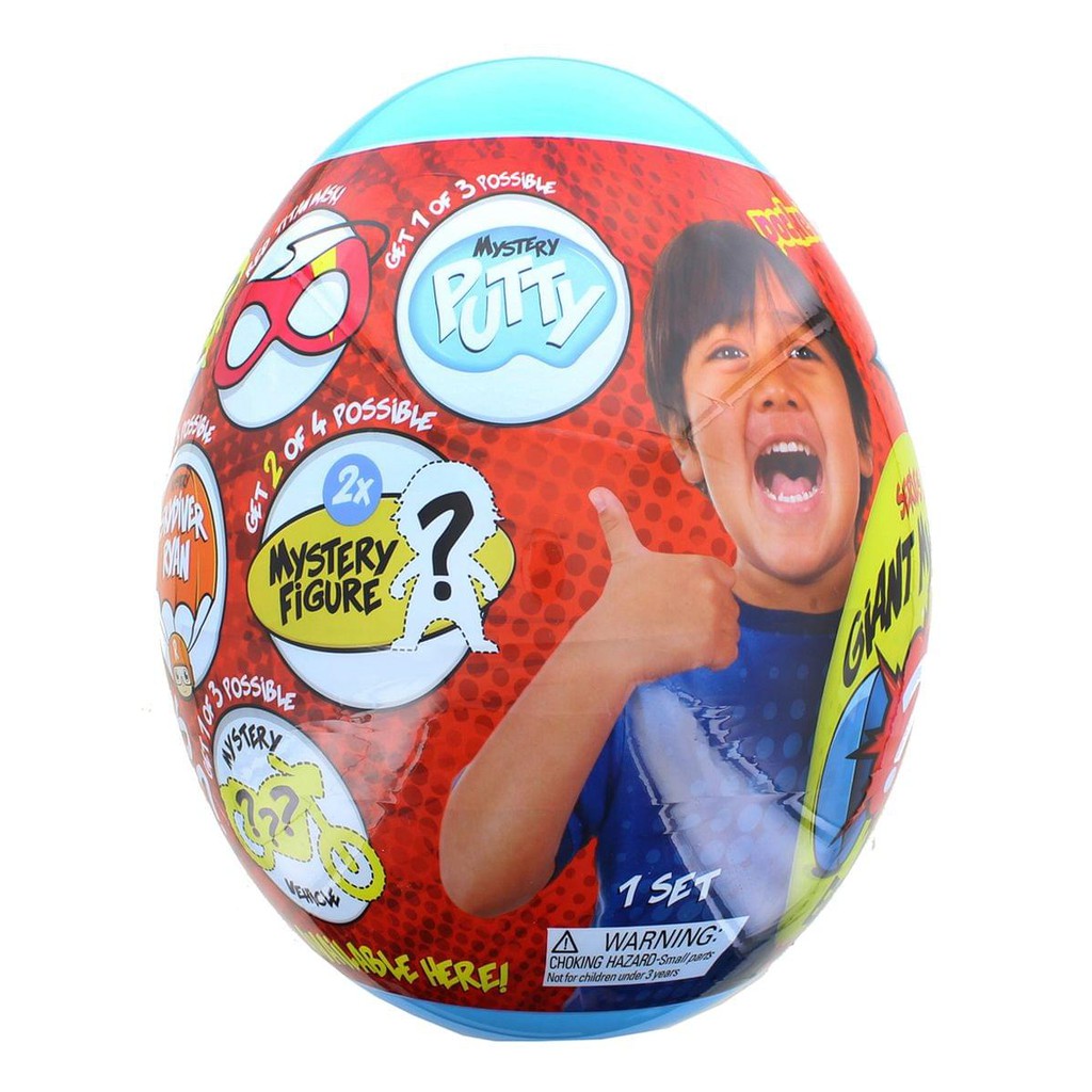 ryan's world toys giant mystery egg