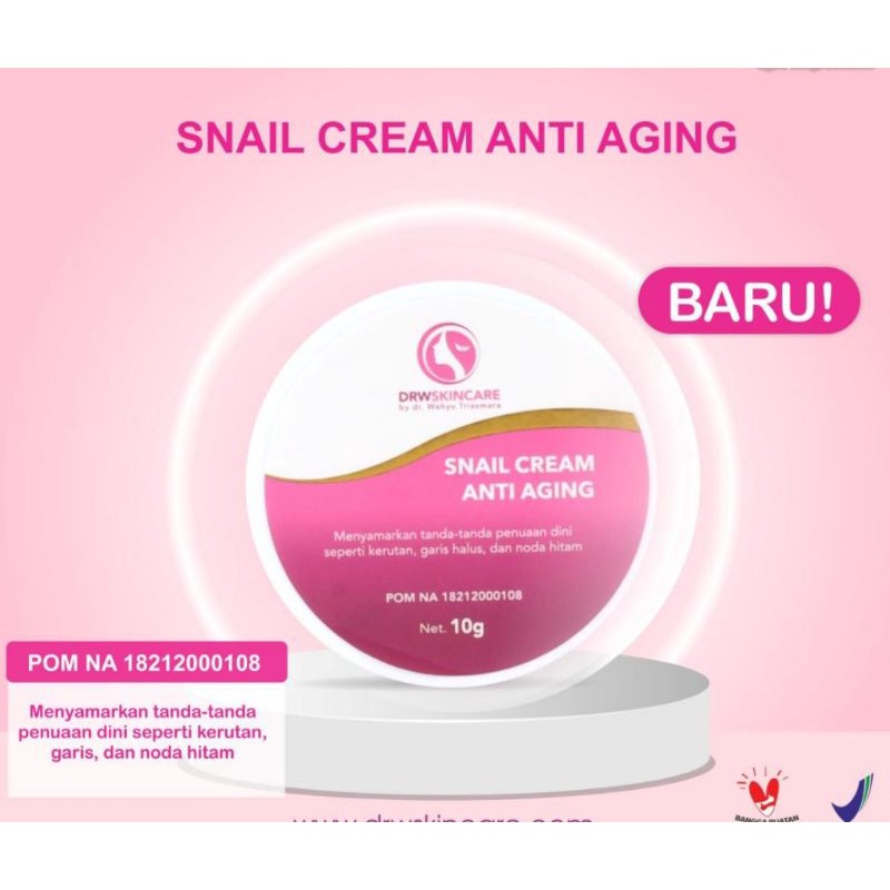 Snail Cream Anti Aging Drw Skincare