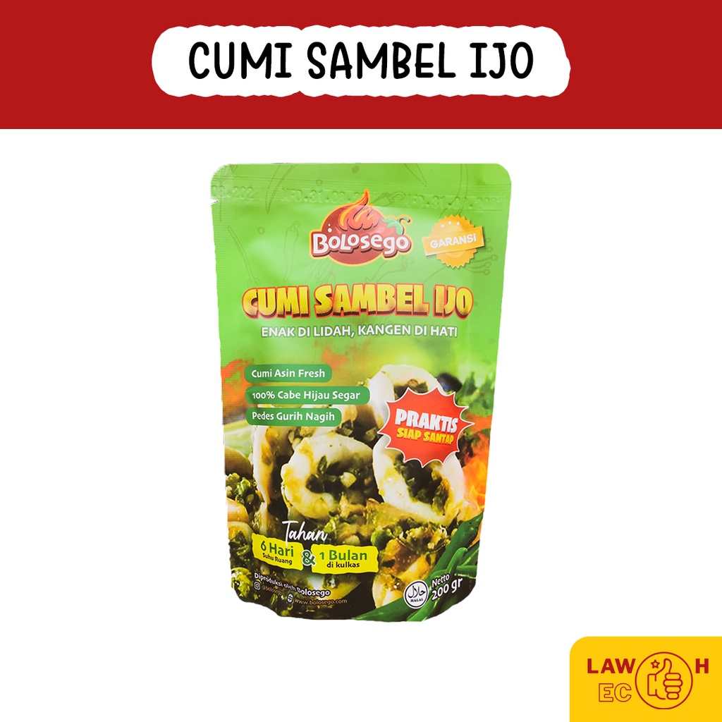 BOLOSEGO Cumi Sambel Ijo