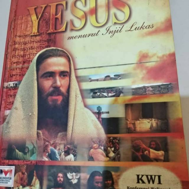 Buku Yesus menurut Injil Lukas Hard cover full color PRELOVED bekas second