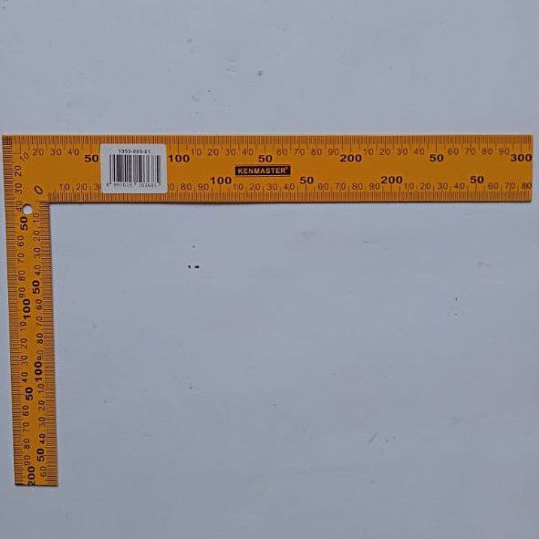 

SIKU METER KUNING 20 x 30cm / PENGGARIS TUKANG / SIKU TUKANG/KENMASTER PENGGARIS SIKU METER 20 X 600 CM SIKU TUKANG PENGUKUR SUDUT