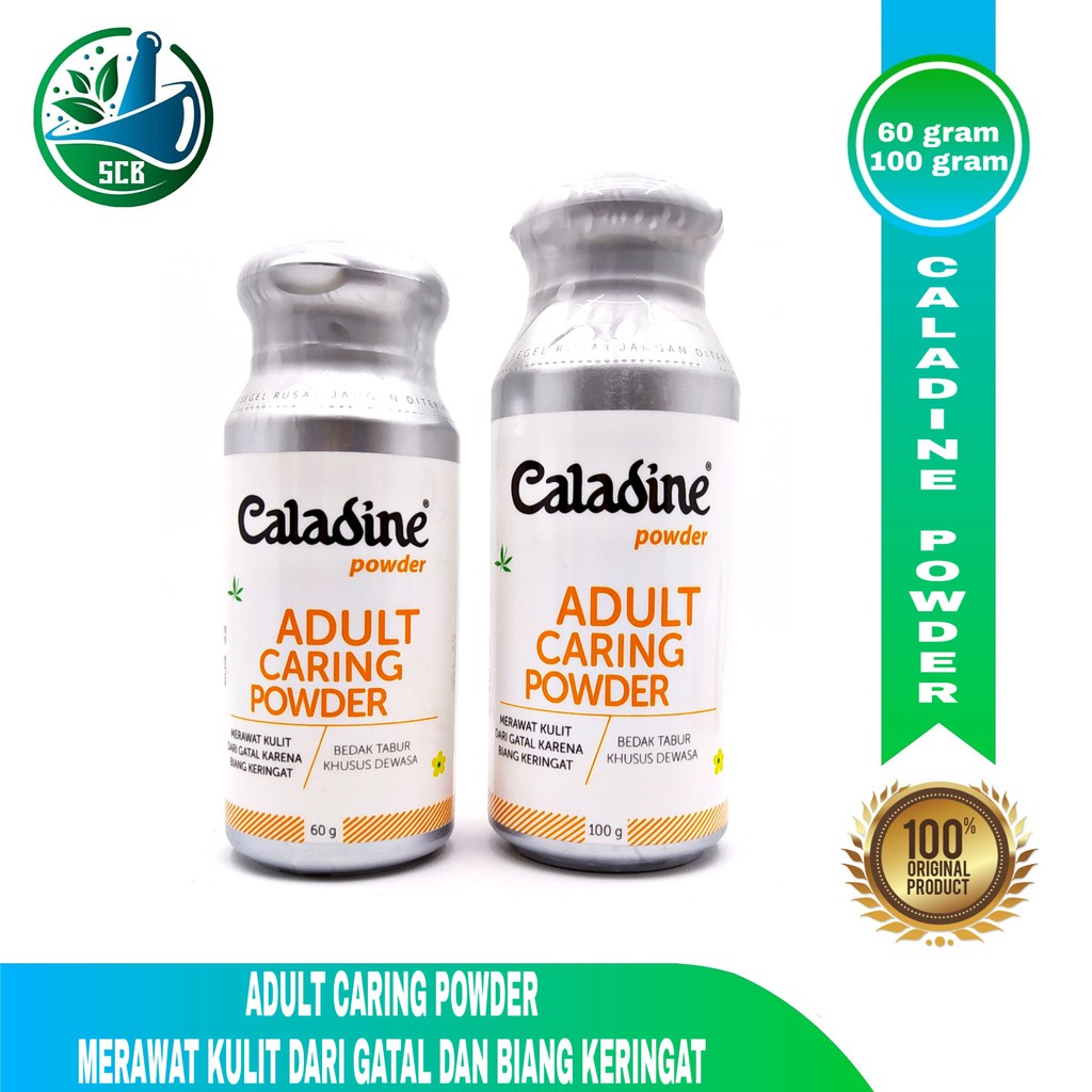 Caladine Adult Caring Powder - Bedak Tabur - 60g dan 100g