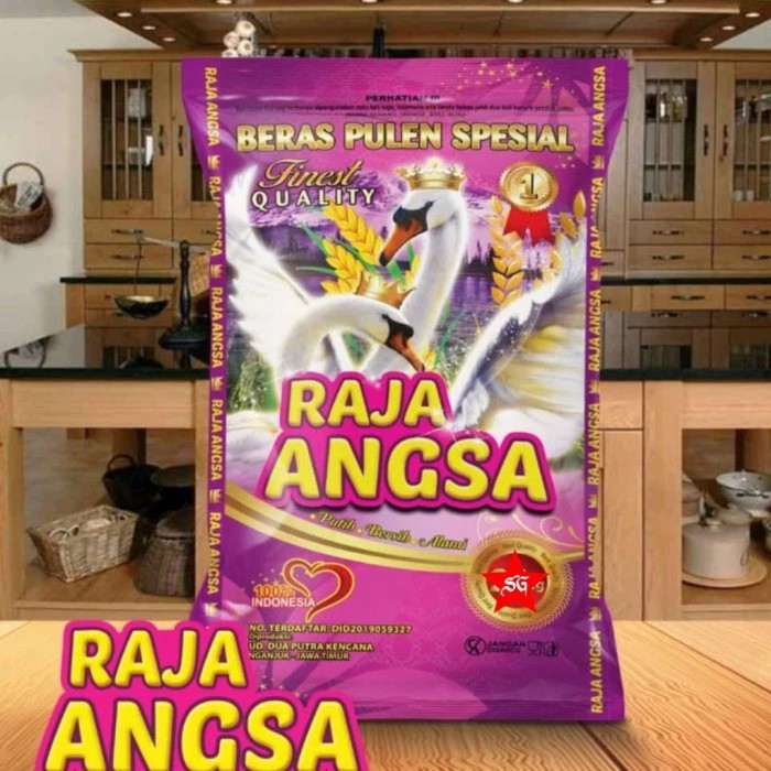 

Beras Pulen Raja Angsa kemasan 5kg