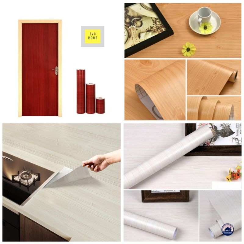 Walpeper Tembok Warna Kayu - Wallpaper Kamar Tidur - Wallpaper Ruang Tamu Varian