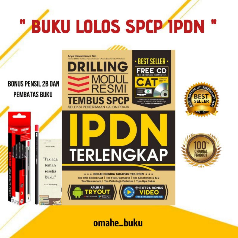 BUKU TEMBUS IPDN | DRILLING MODUL RESMI TEMBUS SPCP IPDN TERLENGKAP
