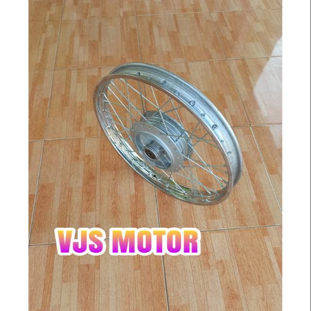 Pelek VELG std jari" blakang JUPITER MX lama Old silver ORI SALI YAMAHA