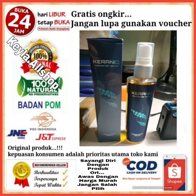 KERANIQ OBAT PENUMBUH RAMBUT - KERANIQ ASLI 100% ORIGINAL OBAT KERANIQ HAIR SERUM