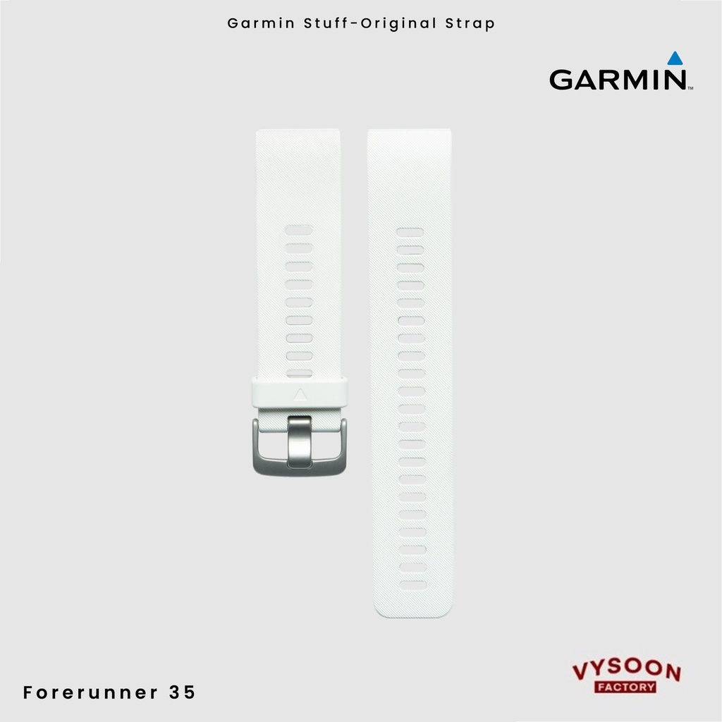 Strap Rubber Tali Jam Smartwatch Garmin Forerunner 35 - White