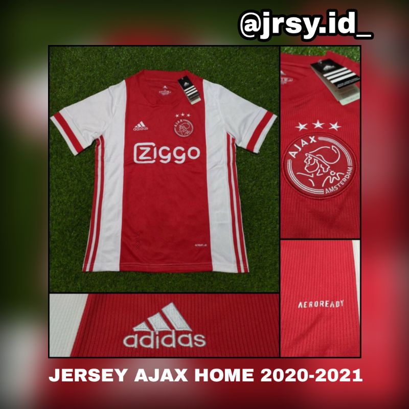 JERSEY BOLA AJAX HOME 2020-2021