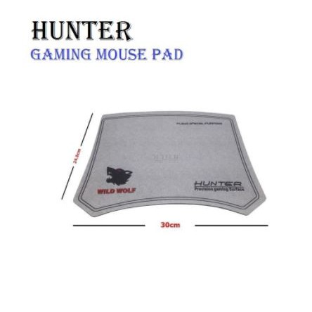 Mousepad gaming hunter wild wolf 30x25 cm surface speed T14 - alas mouse pad mat