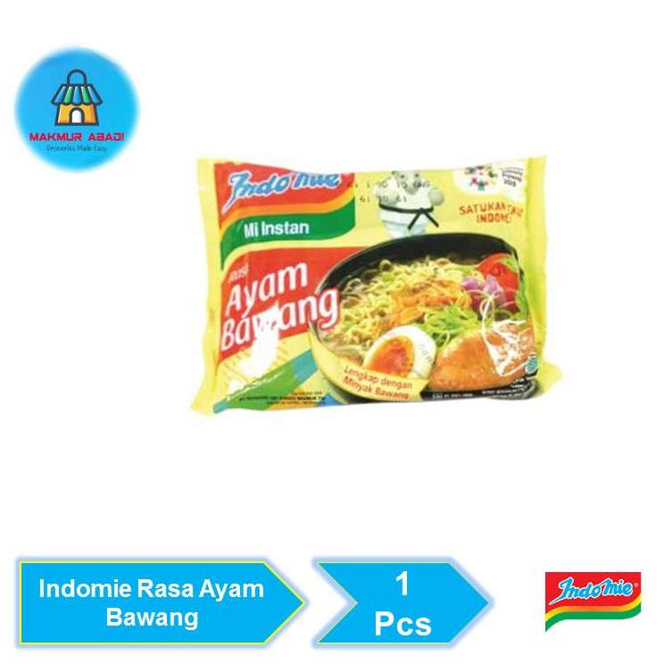 

Indomie Ayam Bawang / Soto Mie 1 Pcs || Makmur Abadi Official Store