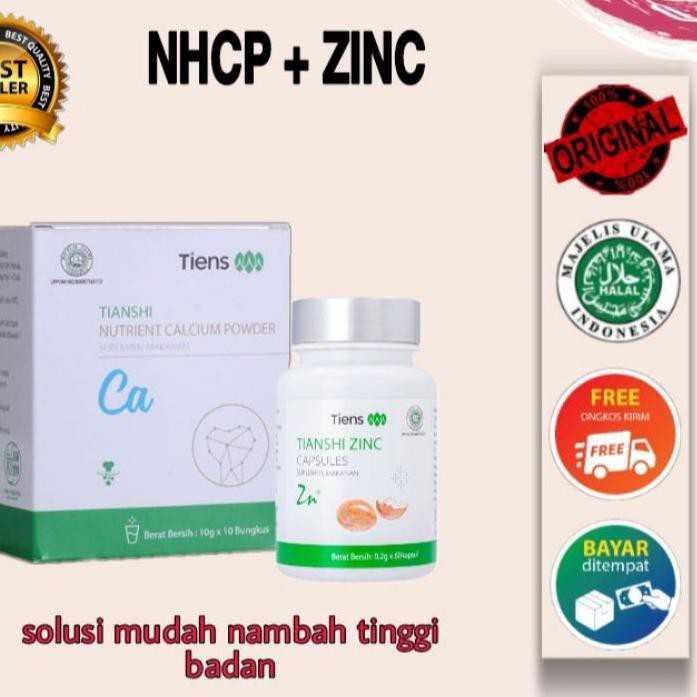 

Terbaik [ BISA ] PENINGGI BADAN TIENS || SUSU NHCP & ZINC CAPSUL | PENAMBAH TINGGI BADAN ORIGINAL.