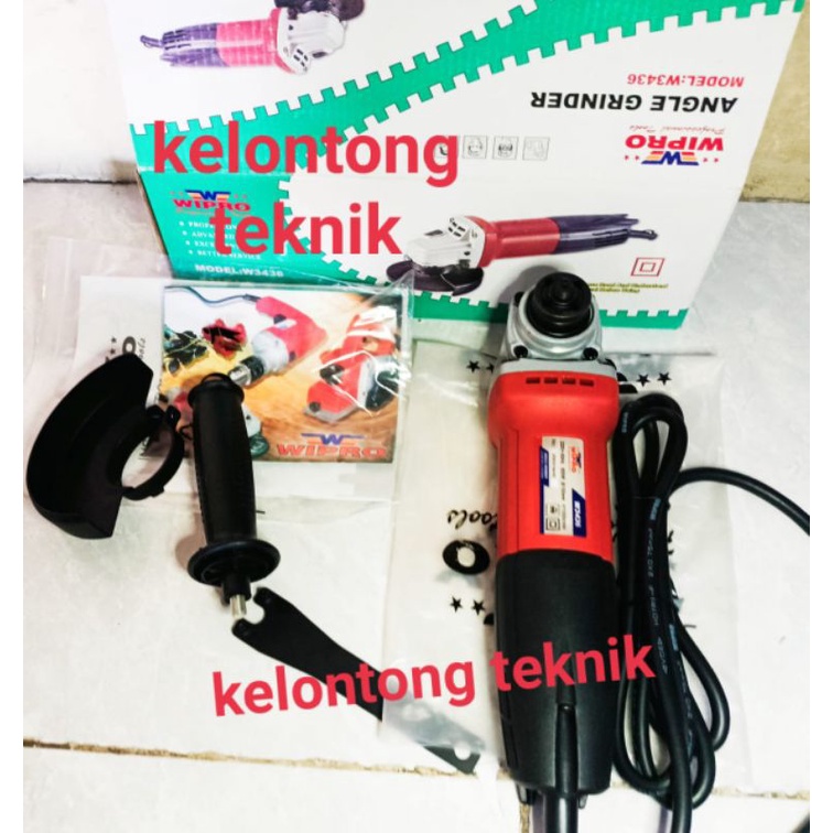 mesin Gerindra tangan /Gerindra potong/Angle Gerindra WIPRO 4IN