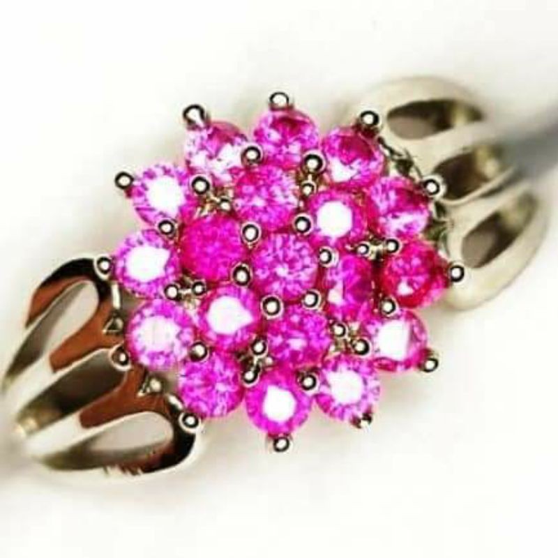 CINCIN PEREMPUAN TABUR ZIRCON RUBY