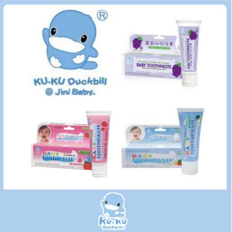 KUKU Duckbill Baby Toothpaste (50g)