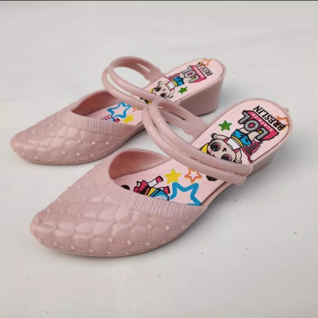 [Bestseller] Sandal Jelly breslin/ sandal sepatu Jelly/Wedges anak perempuan