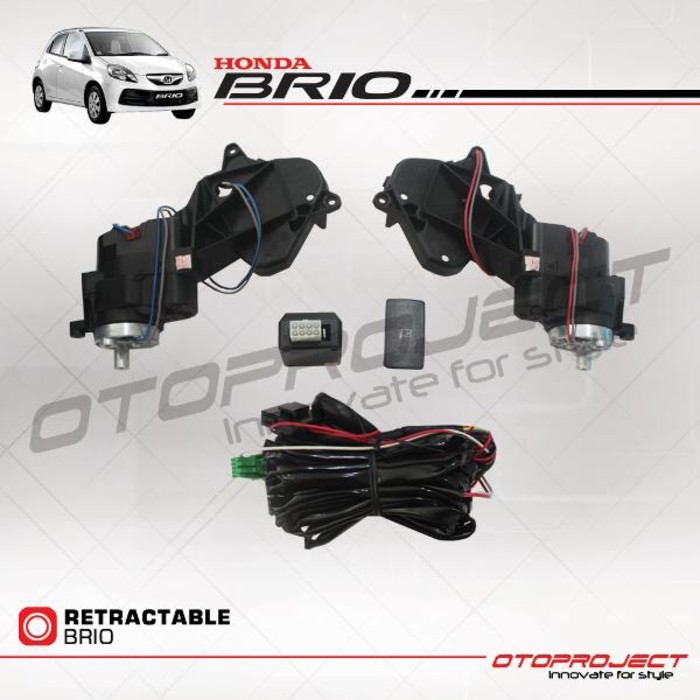 Motor Spion Retract / Motor Spion Lipat Honda Brio