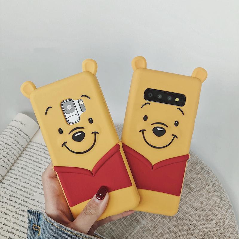 Soft Case Silikon Motif Kartun Winnie The Pooh untuk