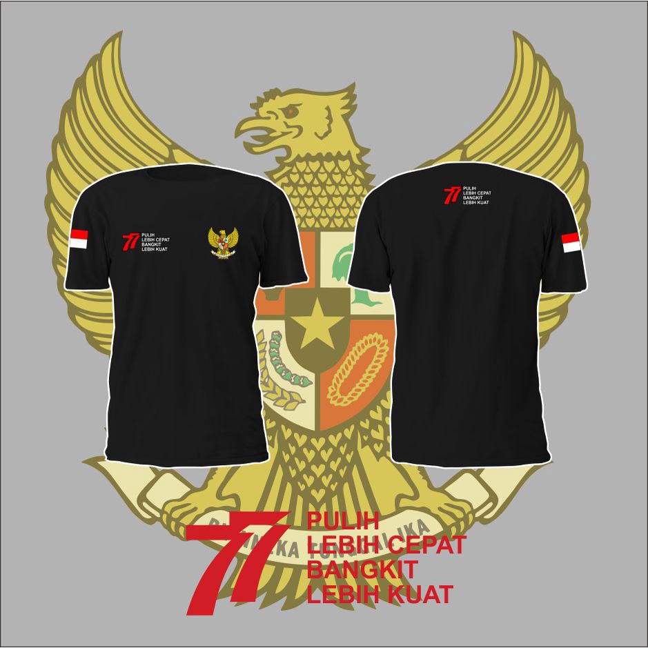 KAOS HUT RI 77 / KAOS AGUSTUSAN