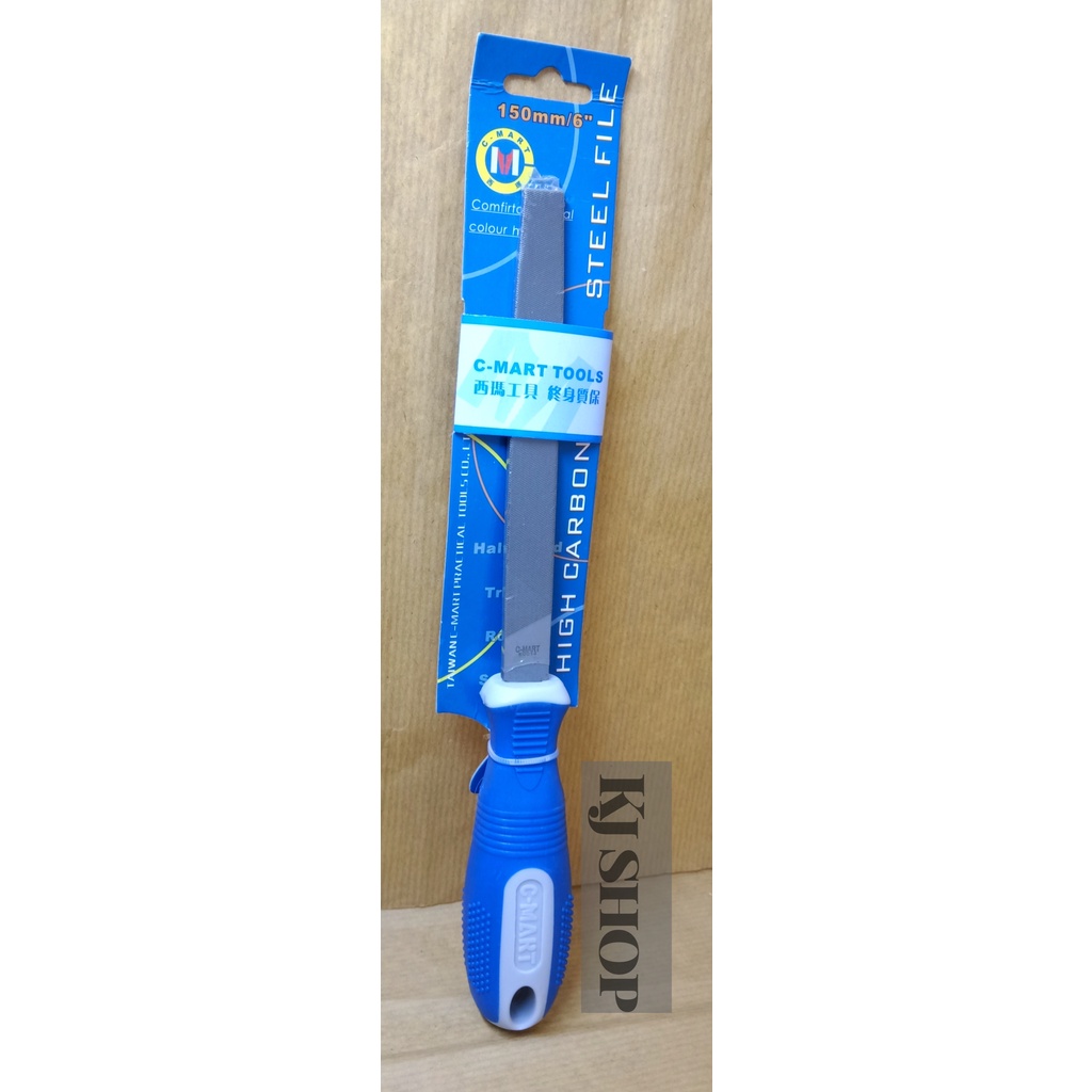 Kikir Rata / Kikir Flat / Kikir Datar C - Mart 6" Inch