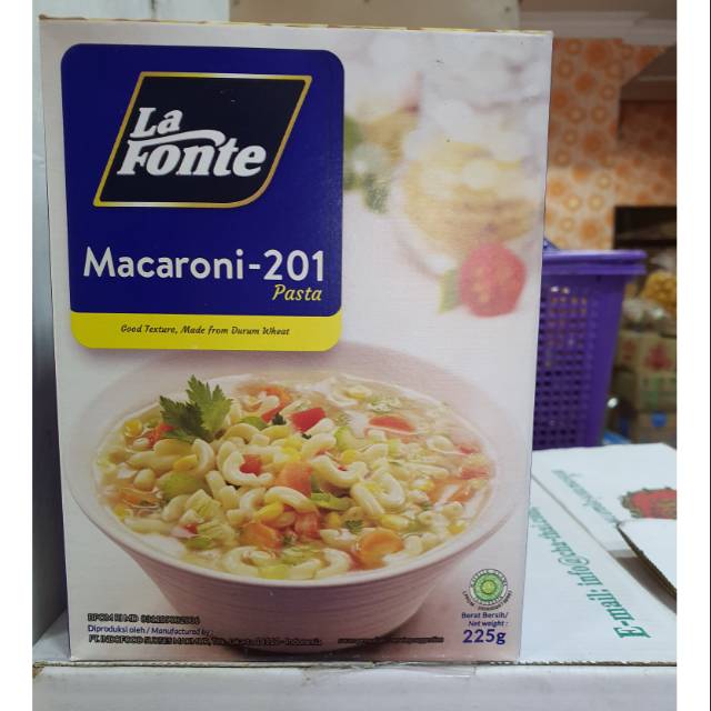 

La Fonte Macaroni - 201 Pasta 225gr