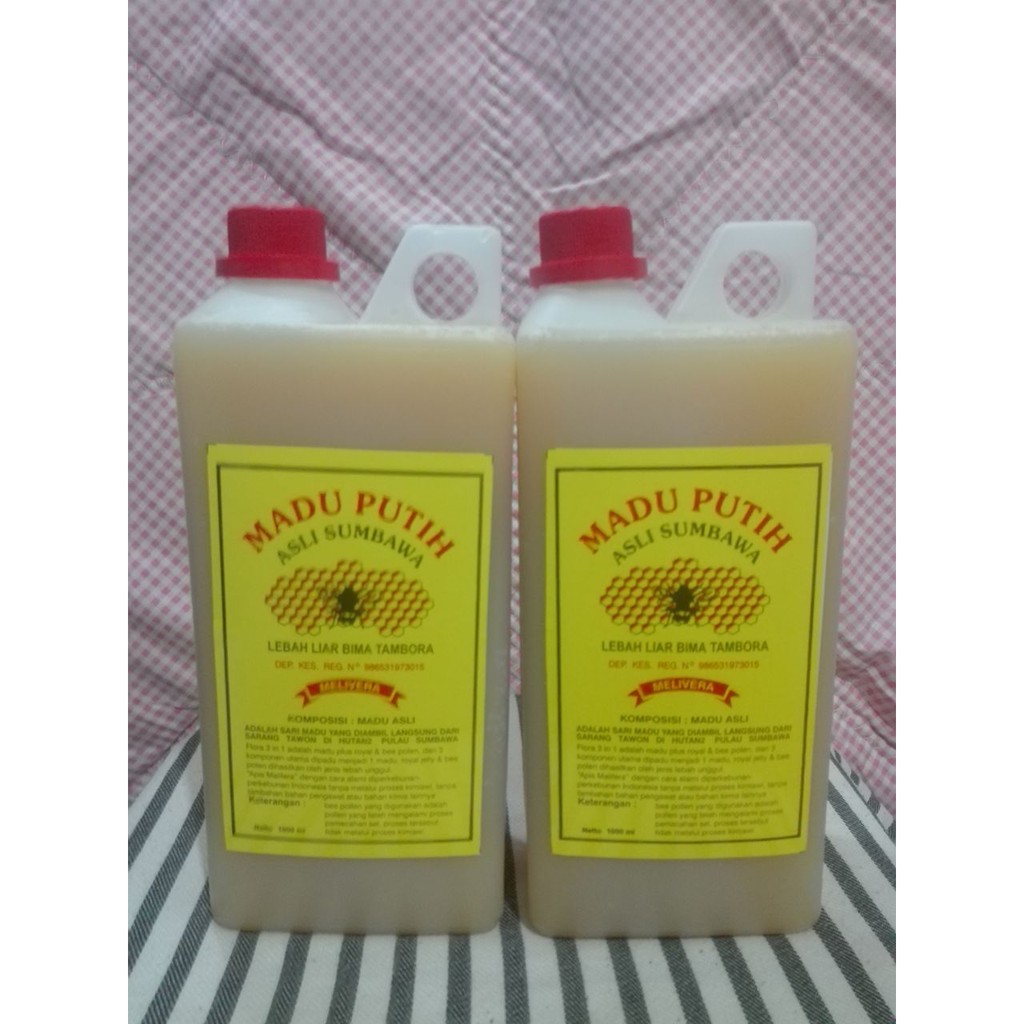 

MADU PUTIH ASLI SUMBAWA 1000 ml