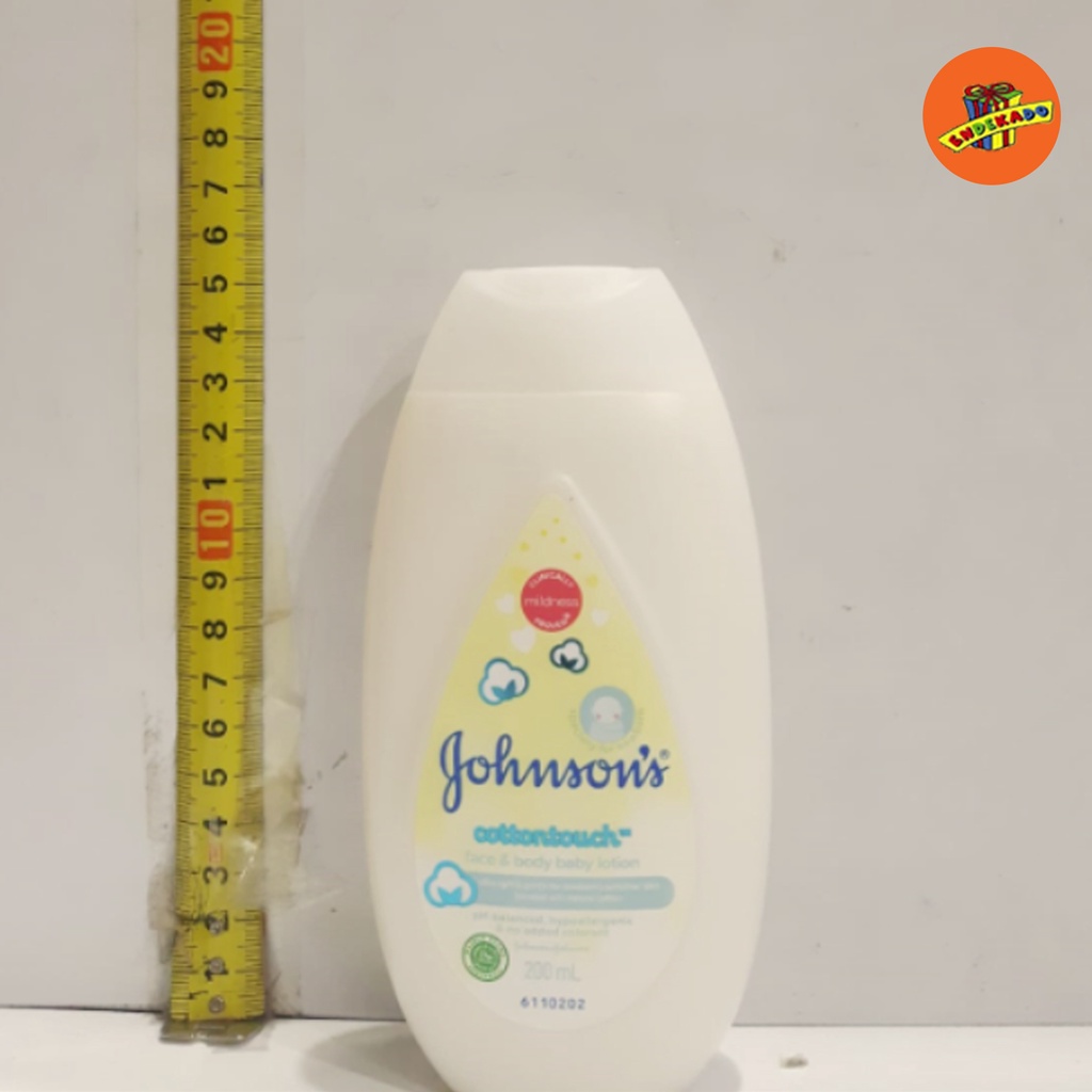 JOHNSON'S COTTONTOUCH FACE &amp; BODY LOTION - Lotion Bayi 200ml