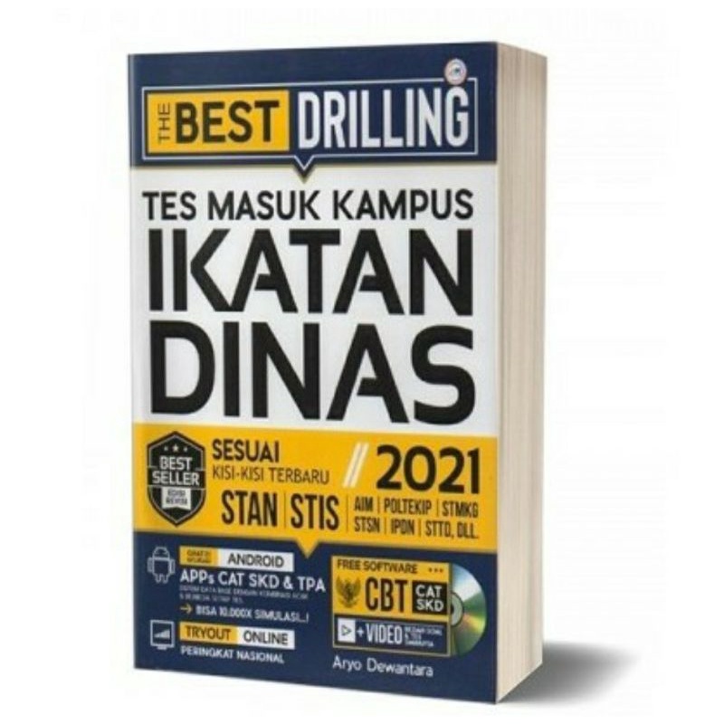 Buku Tes Masuk Ikatan Dinas ipdn stan stis stsn stin stpn sttd stmkg stpi akpol akmil aau
